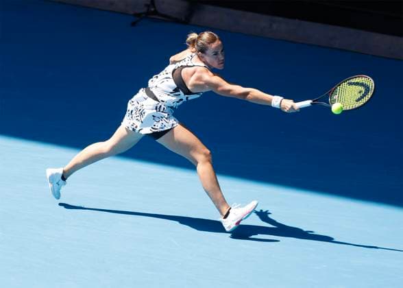 Nuria Parrizas Diaz ESP , Australian Open 2023, Melbourne Park, Melbourne, Victoria, Australia Copyright: xJuergenxHasenkopfx