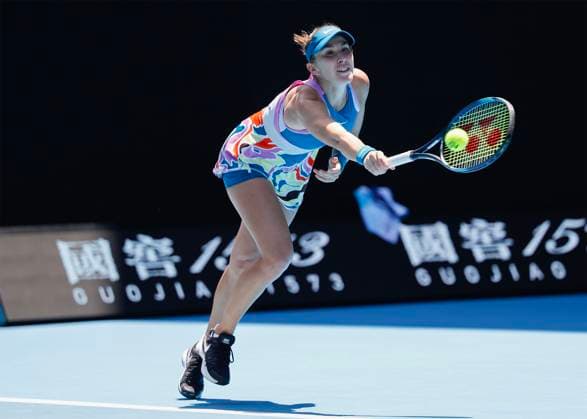 Belinda Bencic SUI , Australian Open 2023, Melbourne Park, Melbourne, Victoria, Australia Copyright: xJuergenxHasenkopfx