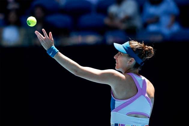 Belinda Bencic SUI , Australian Open 2023, Melbourne Park, Melbourne, Victoria, Australia Copyright: xJuergenxHasenkopfx