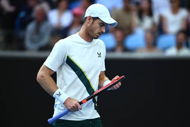TENNIS AUSTRALIAN OPEN, Andy Murray Of Great Britain in action during his match against Roberto Bautista Agut of Spain during the 2023 Australian Open tennis tournament at Melbourne Park in Melbourne, Wednesday, May 1, 2019. ( NO ARCHIVING, EDITORIAL USE ONLY, NO USE IN BOOKS WITHOUT CONSENT MELBOURNE VICTORIA AUSTRALIA  Copyright: xJOELxCARRETTx 20230121001755014579