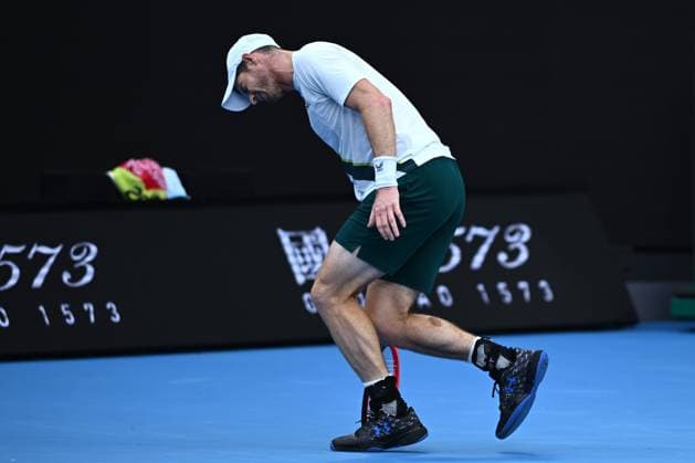 TENNIS AUSTRALIAN OPEN, Andy Murray Of Great Britain in action during his match against Roberto Bautista Agut of Spain during the 2023 Australian Open tennis tournament at Melbourne Park in Melbourne, Wednesday, May 1, 2019. ( NO ARCHIVING, EDITORIAL USE ONLY, NO USE IN BOOKS WITHOUT CONSENT MELBOURNE VICTORIA AUSTRALIA  Copyright: xJOELxCARRETTx 20230121001755020219