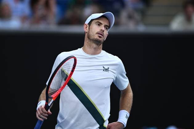 TENNIS AUSTRALIAN OPEN, Andy Murray Of Great Britain in action during his match against Roberto Bautista Agut of Spain during the 2023 Australian Open tennis tournament at Melbourne Park in Melbourne, Wednesday, May 1, 2019. ( NO ARCHIVING, EDITORIAL USE ONLY, NO USE IN BOOKS WITHOUT CONSENT MELBOURNE VICTORIA AUSTRALIA  Copyright: xJOELxCARRETTx 20230121001755020378