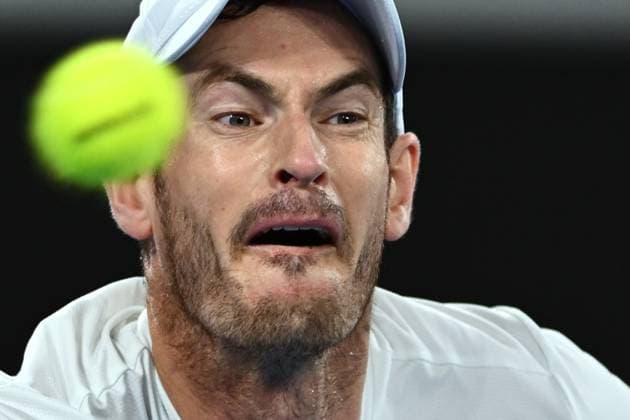 TENNIS AUSTRALIAN OPEN, Andy Murray Of Great Britain in action during his match against Roberto Bautista Agut of Spain during the 2023 Australian Open tennis tournament at Melbourne Park in Melbourne, Wednesday, May 1, 2019. ( NO ARCHIVING, EDITORIAL USE ONLY, NO USE IN BOOKS WITHOUT CONSENT MELBOURNE VICTORIA AUSTRALIA  Copyright: xJOELxCARRETTx 20230121001755027036