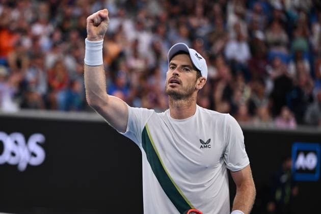 TENNIS AUSTRALIAN OPEN, Andy Murray Of Great Britain in action during his match against Roberto Bautista Agut of Spain during the 2023 Australian Open tennis tournament at Melbourne Park in Melbourne, Wednesday, May 1, 2019. ( NO ARCHIVING, EDITORIAL USE ONLY, NO USE IN BOOKS WITHOUT CONSENT MELBOURNE VICTORIA AUSTRALIA  Copyright: xJOELxCARRETTx 20230121001755028087