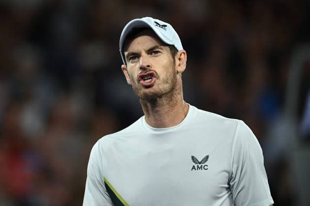 TENNIS AUSTRALIAN OPEN, Andy Murray Of Great Britain reacts during his match against Roberto Bautista Agut of Spain during the 2023 Australian Open tennis tournament at Melbourne Park in Melbourne, Wednesday, May 1, 2019. ( NO ARCHIVING, EDITORIAL USE ONLY, NO USE IN BOOKS WITHOUT CONSENT MELBOURNE VICTORIA AUSTRALIA  Copyright: xJOELxCARRETTx 20230121001755033247