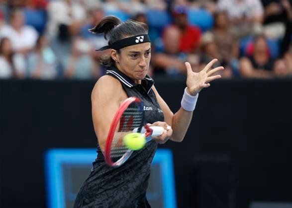 Caroline Garcia FRA , Australian Open 2023, Melbourne Park, Melbourne, Victoria, Australia Copyright: xJuergenxHasenkopfx