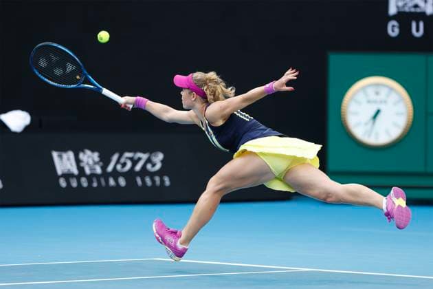 Laura Siegemund GER , Australian Open 2023, Melbourne Park, Melbourne, Victoria, Australia Copyright: xJuergenxHasenkopfx
