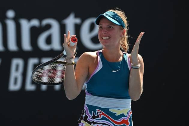 2023 Australian Open Linda Fruhvirtova CZE