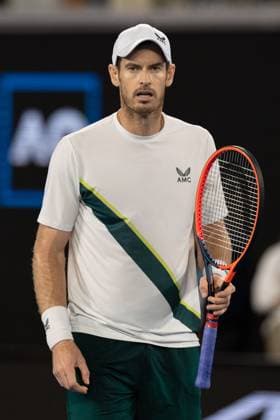 Andy Murray of Great Britain in action during the round 3 match between Andy Murray of Great Britain and Roberto Bautista Agut of Spain, Day 6 at the Australian Open Tennis 2023 at Margaret Court Arena, Melbourne, Australia on 21 January 2023. Copyright: xPeterxDovganx 34781492