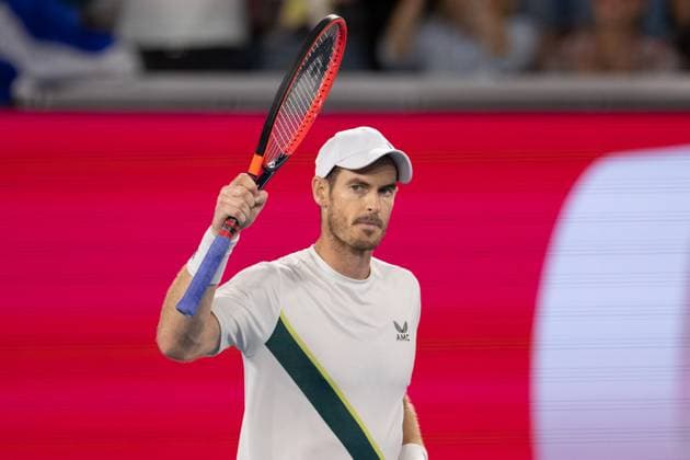 Andy Murray of Great Britain in action during the round 3 match between Andy Murray of Great Britain and Roberto Bautista Agut of Spain, Day 6 at the Australian Open Tennis 2023 at Margaret Court Arena, Melbourne, Australia on 21 January 2023. Copyright: xPeterxDovganx 34781508