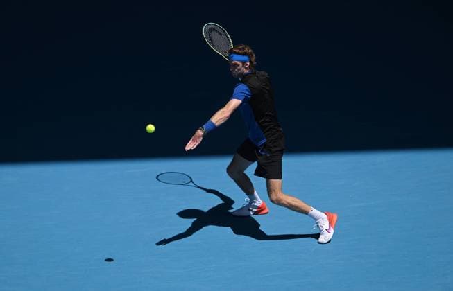 2023 Australian Open Andrey Rublev RUS