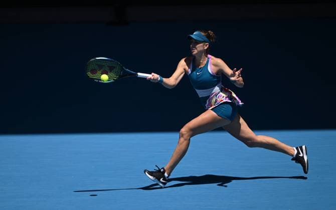 2023 Australian Open Belinda Bencic SUI