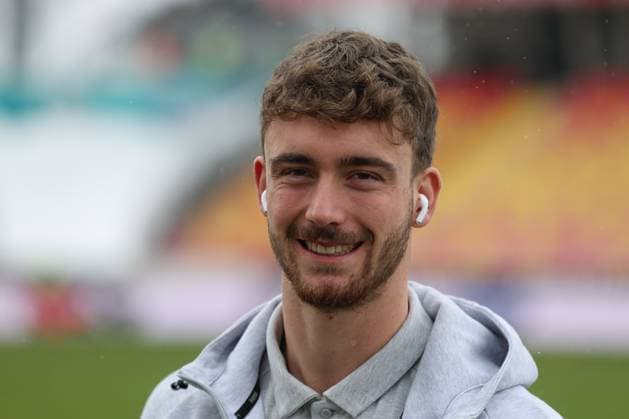3 League Season 2022 2023 SV 07 Elversberg FC Ingolstadt 04 Goalkeeper Maurice Dehler No 46 FCI Photo Meyer Jürgen 3 League Season 2022 2023 SV 07 Elversberg FC Ingolstadt 04