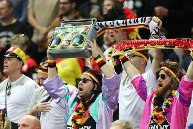 European Handball Championship 2024, fans of the German national team