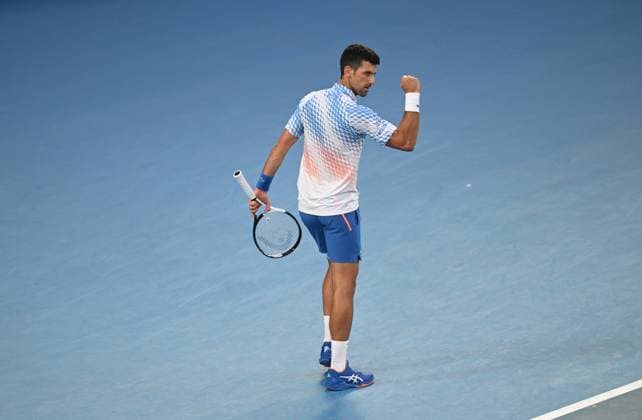 2023 Australian Open Novak Djokovic SRB