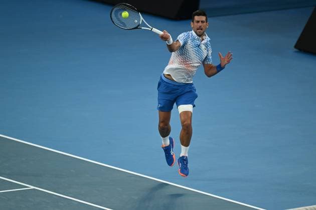 2023 Australian Open Novak Djokovic SRB
