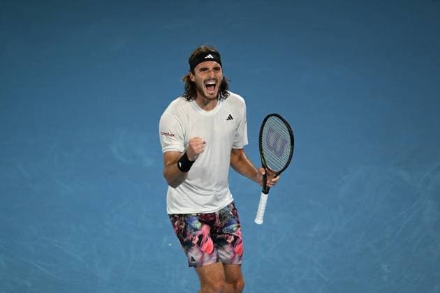 2023 Australian Open Stefanos Tsitsipas GRE