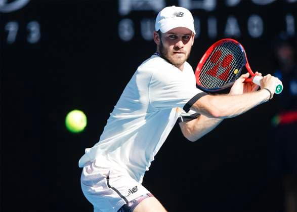 Tommy Paul, Australian Open 2023, Melbourne Park, Melbourne, Victoria, Australia Copyright: xJuergenxHasenkopfx