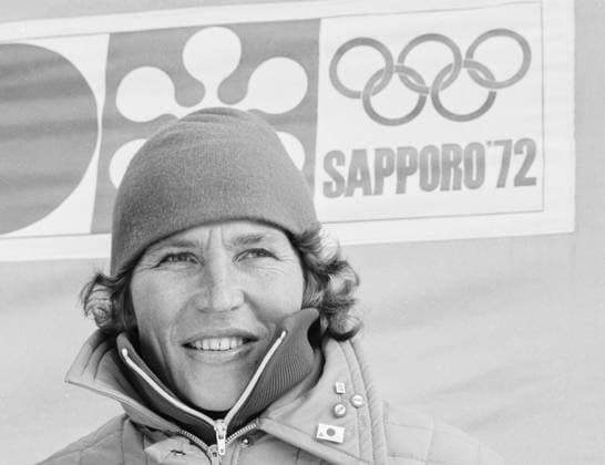 Sapporo, Japan. February, 1972. Soviet cross-country skier Galina Kulakova, who won three gold medals in the cross-country skiing events at the 1972 Winter Olympics. The exact date of the photograph is unknown. Viktor Budan TASS  32400387