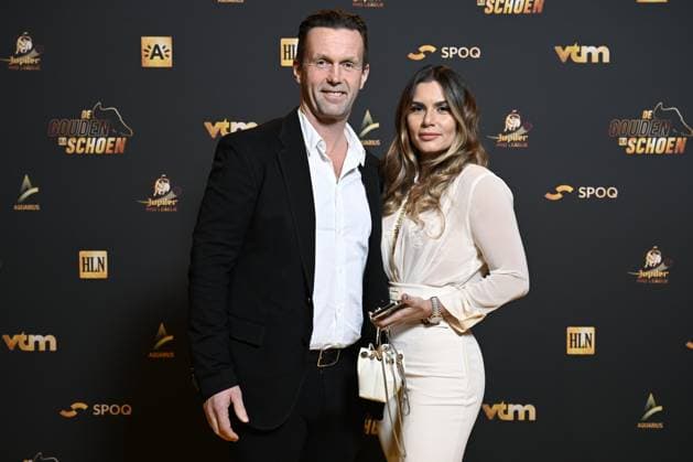 ANTWERPEN, BELGIUM - JANUARY 25 : Ronny Deila en Ana Deila pictured during the 69th edition of the Belgian Golden Shoe Award Ceremony on January 25, 2023 in Antwerpen, Belgium, 25 01 2023 ( Belgian Soccer Golden Shoe 2022 Gala PhotoNews Panoramic 