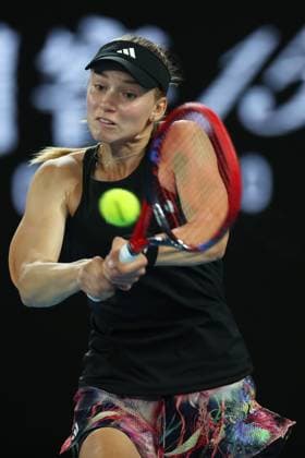 Mandatory Credit: Photo by Ella Ling Shutterstock (13736327ah) Elena Rybakina of Kazakhstan Australian Open, Day Eleven, Tennis, Melbourne Park, Melbourne, Australia - 26 Jan 2023 Australian Open, Day Eleven, Tennis, Melbourne Park, Melbourne, Australia - 26 Jan 2023 Copyright: xEllaxLing Shutterstockx 13736327ah