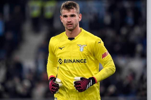 Ivan Provedel of SS Lazio during the Serie A football match between SS Lazio and AC Milan at Olimpico stadium in Rome (Italy), January 24th, 2023. Photo Andrea Staccioli Insidefoto AndreaxStaccioli