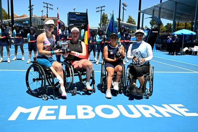 Tennis, Australian Open, Day 12, Wheelchair Tennis Womens Final