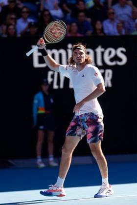 Stefanos Tsitsipas, Australian Open 2023, Melbourne Park, Melbourne, Victoria, Australia Copyright: xJuergenxHasenkopfx