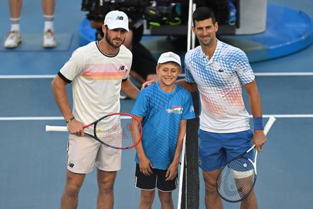 Tennis, Australian Open, Day 12, Tommy Paul - Novak Djokovic