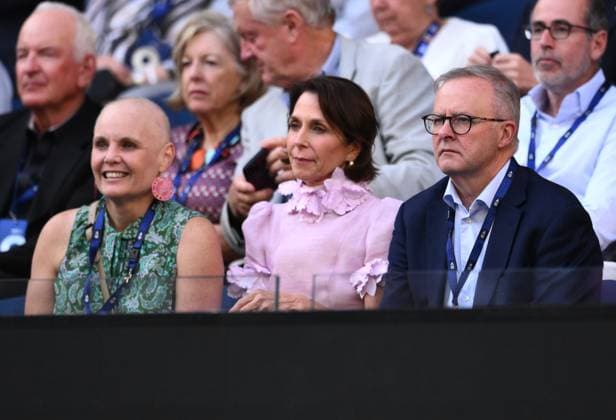 Mandatory Credit: Photo by James Gourley Shutterstock (13736332dp) Australian Prime Minister Anthony Albanese Australian Open, Day Twelve, Tennis, Melbourne Park, Melbourne, Australia - 27 Jan 2023 Australian Open, Day Twelve, Tennis, Melbourne Park, Melbourne, Australia - 27 Jan 2023  Copyright: xJamesxGourley Shutterstockx 13736332dp