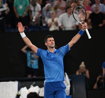 2023 Australian Open Novak Djokovic SRB