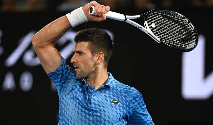 2023 Australian Open Novak Djokovic SRB