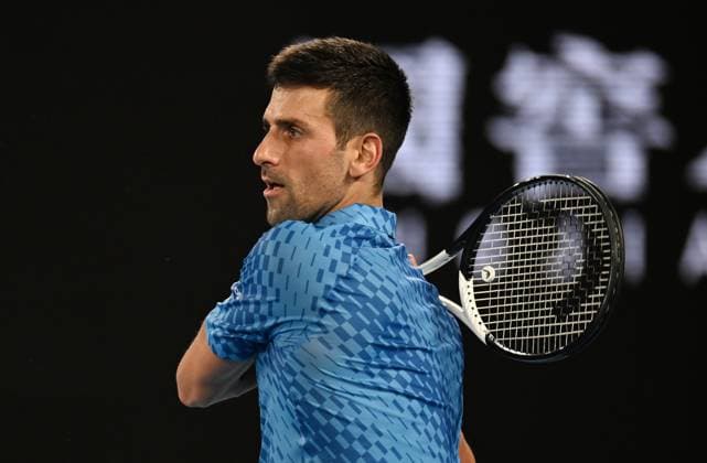 2023 Australian Open Novak Djokovic SRB