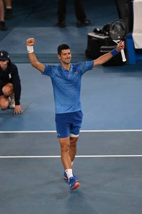 2023 Australian Open Novak Djokovic SRB