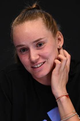 TENNIS AUSTRALIAN OPEN, Elena Rybakina of Kazakhstan attends the post match press conference, PK, Pressekonferenz follwing her loss to Aryna Sabalenka of Belarus in the Women?s Singles Final at the 2023 Australian Open tennis tournament at Melbourne Park in Melbourne, Saturday, January 28, 2023. ( NO ARCHIVING, EDITORIAL USE ONLY, NO USE IN BOOKS WITHOUT CONSENT MELBOURNE VICTORIA AUSTRALIA  Copyright: xJOELxCARRETTx 20230128001757517711