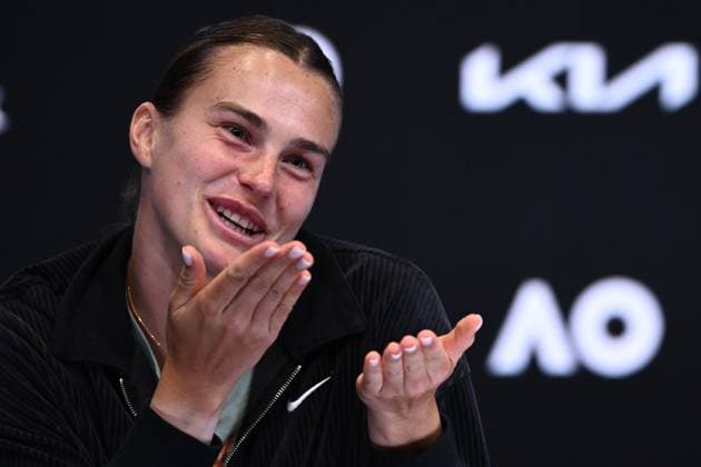 Tennis, Australian Open, Women, Final, Elena Rybakina - Aryna Sabalenka, Press conference