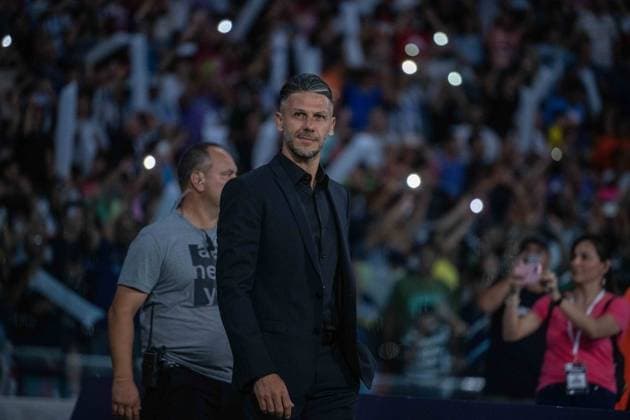 SANTIAGO DEL ESTERO, ARGENTINA, 28 January 2023: Manager Martin Demichelis of River Plate, former Bayern Munich coach and player during the Torneo Binance 2023 of Argentine Liga Profesional match between Central Cordoba and River Plate at Stadium Ãönico Madre de Ciudades in Santiago del Estero, Argentina on 28 January 2023. Photo by SFSI Central Cordoba v River Plate, Torneo Binance 2023 Copyright: xSFSIx