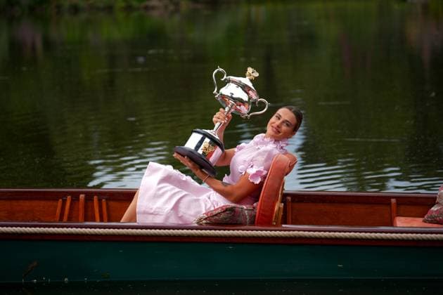 2023 Australian Open Photoshoot at Royal Botanic Gardens Aryna Sabalenka BLR
