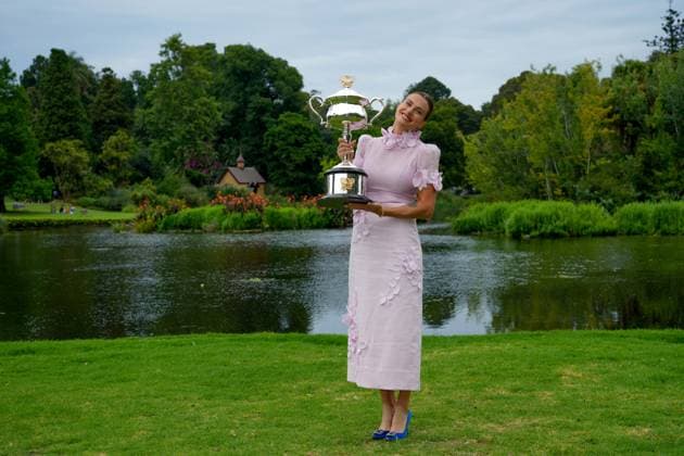2023 Australian Open Photoshoot at Royal Botanic Gardens Aryna Sabalenka BLR