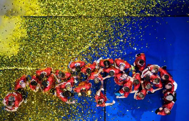 Bilder des Jahres 2023, Sport 01 Januar Sport Bilder des Tages 230129 during the 2023 IHF World Men s Handball Championship final between France and Denmark on January 29, 2023 in Stockholm. Photo: Joel Marklund BILDBYRAN kod JM JZ0324 handball handboll handball handbolls-vm vm frankrike danmark denmark 2023 ihf world mens handball championship france bbeng final *** 230129 during the 2023 IHF World Mens Handball Championship final between France and Denmark on January 29, 2023 in Stockholm Photo Joel Marklund BILDBYRAN code JM JZ0324 handball handball handball handballs vm vm france denmark denmark 2023 ihf world mens handball championship france bbeng final,  Copyright: JOELxMARKLUND BB230129JM056