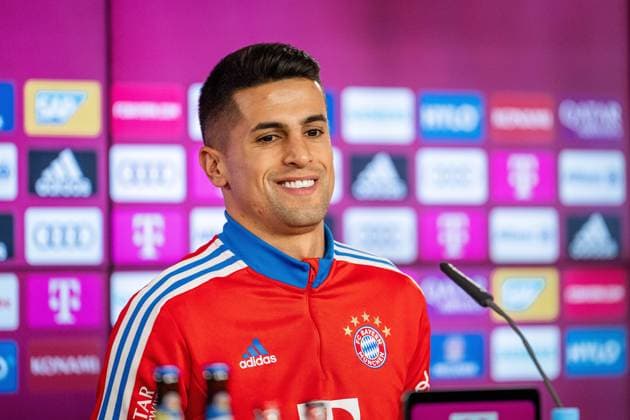 Munich 31 1 2023, Football Presentation of newcomer Joao Cancelo at FC Bayern Munich Source FC Bayern Munich via Kolvenbach