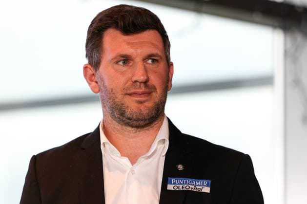 SOCCER - BL, press conference, PK, Pressekonferenz VIENNA,AUSTRIA,31.JAN.23 - SOCCER - ADMIRAL Bundesliga, spring season kickoff, press conference. Image shows sporting director Andreas Schicker (Sturm).  GEPAxpictures xArminxRauthner