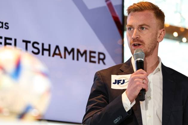 SOCCER - BL, press conference, PK, Pressekonferenz VIENNA,AUSTRIA,31.JAN.23 - SOCCER - ADMIRAL Bundesliga, spring season kickoff, press conference. Image shows sporting director Thomas Reifeltshammer (Ried).  GEPAxpictures xArminxRauthner