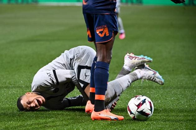 Football, CL, Kylian Mbappe may miss first leg against Bayern Munich, archive images
