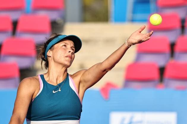 Tatjana Maria, GER, during 2023 Thailand Open in Hua Hin, 02 02 2023