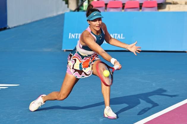 Tatjana Maria, GER, during 2023 Thailand Open in Hua Hin, 02 02 2023