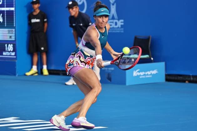 Tatjana Maria, GER, during 2023 Thailand Open in Hua Hin, 02 02 2023