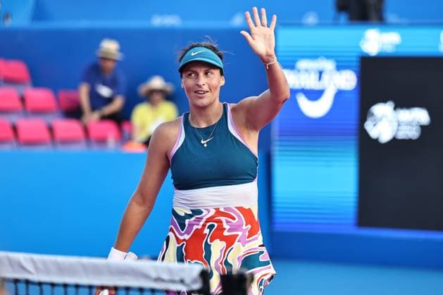 Tatjana Maria, GER, during 2023 Thailand Open in Hua Hin, 02 02 2023
