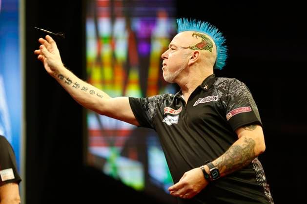 Sport Themen der Woche KW05 Sport Bilder des Tages 2nd February 2023, SSE Arena, Belfast, Northern Ireland; 2023 PDC Cazoo Premier League Darts Belfast Night 1; Peter Wright at the oche  ActionPlus12473146 GrahamxService