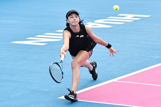 Wang Xinyu, CHN, during quarter finals of 2023 Thailand Open in Hua Hin, 03 02 2023